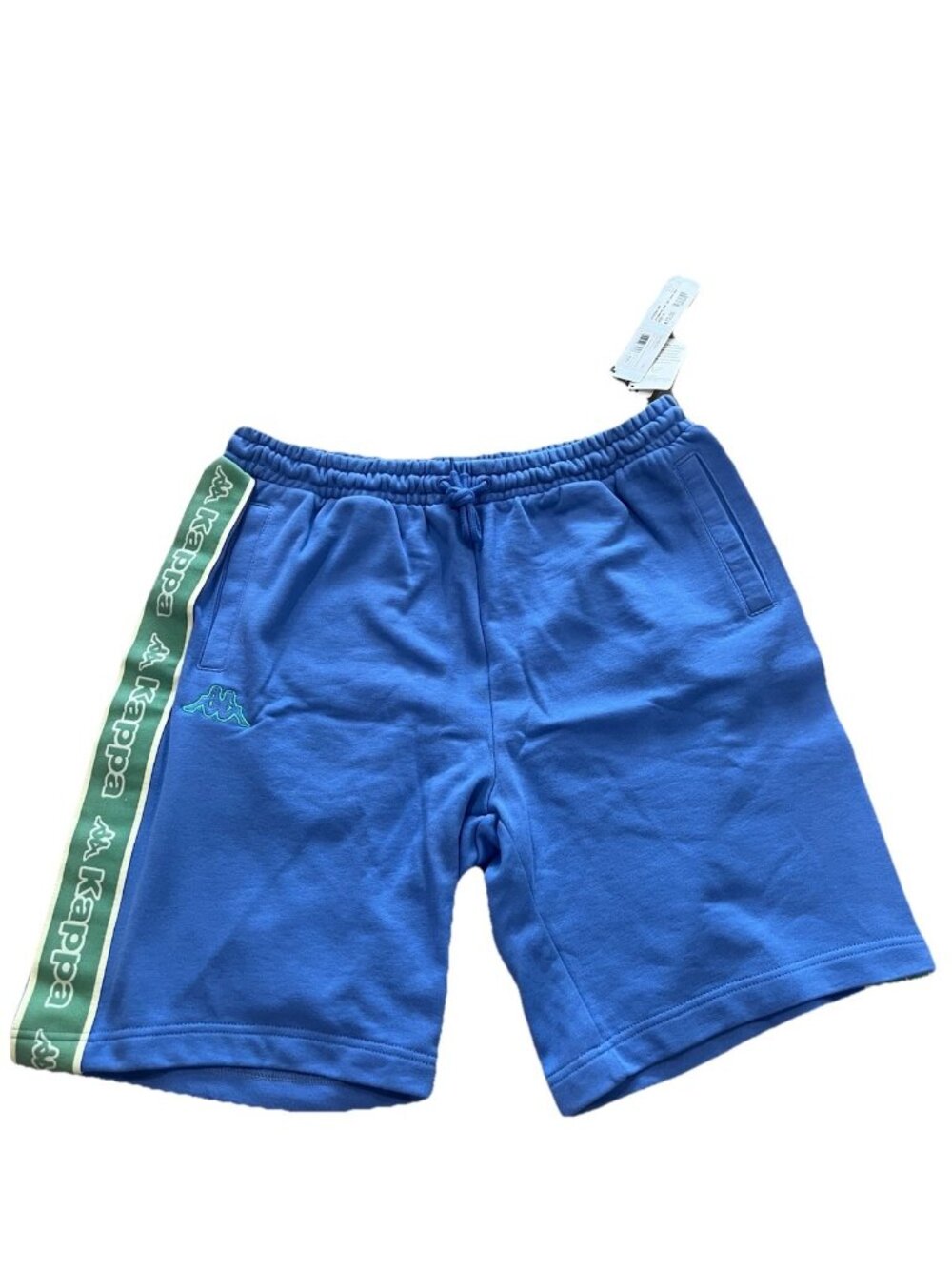 Kappa Men’s Logo Tape Asved Fleece Shorts Blue Ultramarine 2XL